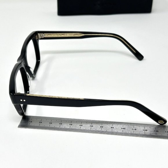 eyevan Del Prado Eyeglasses Frame Black PBK/G Made In Japan 53 [] 18 147 - Picture 14 of 15